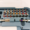 28-in-1 multifunksionele battery-aangedrewe skroewedraaier en boorstel