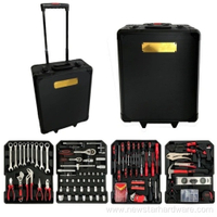 186pcs Multi-Function Garage Tool Trolley sa Aluminum Tool Box
