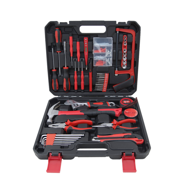 108 பிசிக்கள் மல்டிஃபங்க்ஷன் தொழில்முறை வீட்டு DIY கருவி சுத்தியலால் அமைக்கப்பட்டுள்ளது