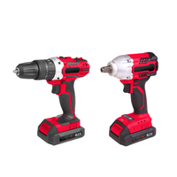 21V کارڈلیس امپیکٹ ڈرل اور الیکٹرک سکریو ڈرایور سیٹ