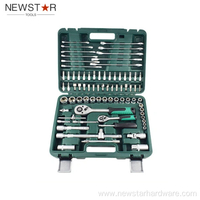 78 buc. Set cutie de instrumente pentru chei tubulare de 1/4'&1/2'.