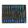 7 Laci Alatan DIY Set Alat Troli Kabinet