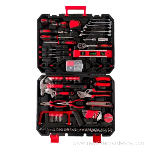 Ensemble d'outils de réparation automobile, 168 pièces, étui à outils ménagers